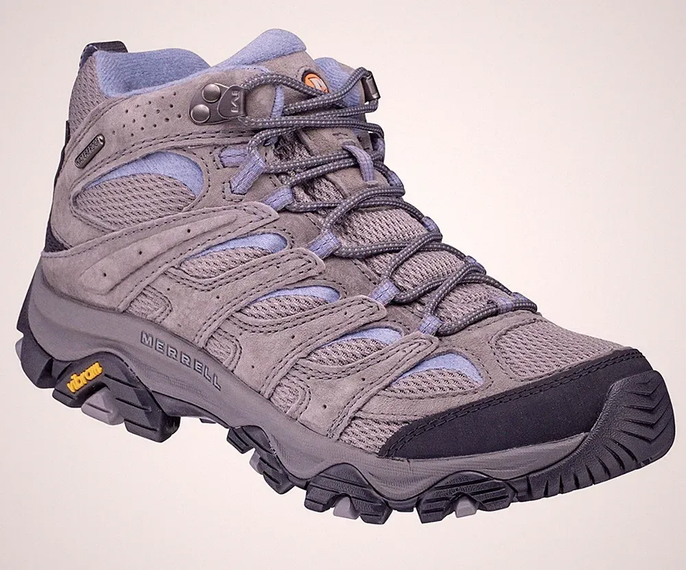 Merrell Moab 3 Mid Waterproof Women’s Hiking Boots Granite Sz U.S. 9 M NEW